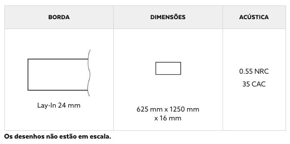 Forro Mineral Armstrong 5